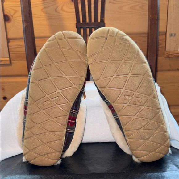 LLBean Women's Wicked Good Moccasins, Plaid - Picture 3 of 9